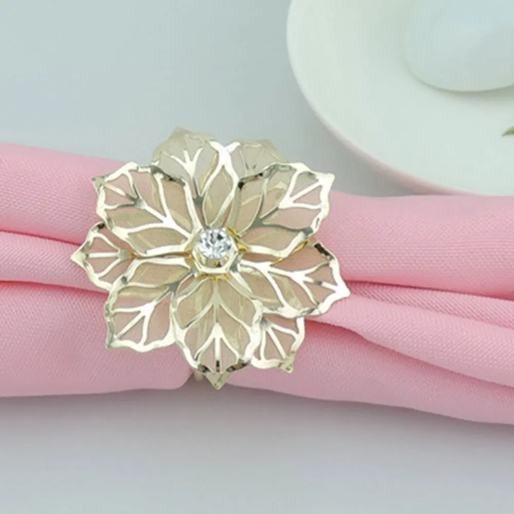 10 шт. свадебные кольца для салфеток с жемчугом|Кольца салфеток| |