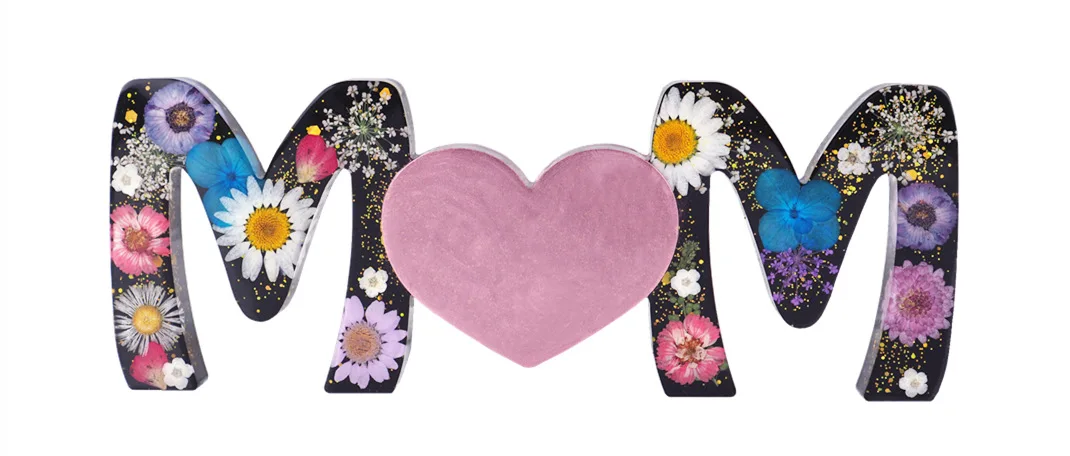 

DIY UV Epoxy Resin Mold Jewelry Tools Mom Love Shaped Jewelry Molds Jewelry Accessories