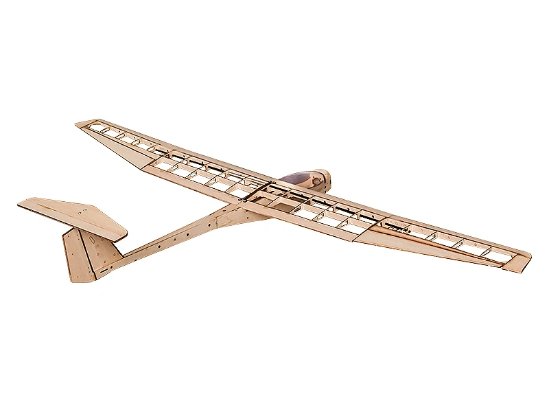 Balsawood Airplane Model Laser Cut Glider Electric Power Griffin 1550mm Wingspan Building Kit Woodiness model /WOOD PLANE | Игрушки и