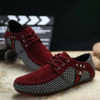 luxury flats light breathable shoes 46 shallow lace up casual shoes men loafers moccasins man sneakers peas