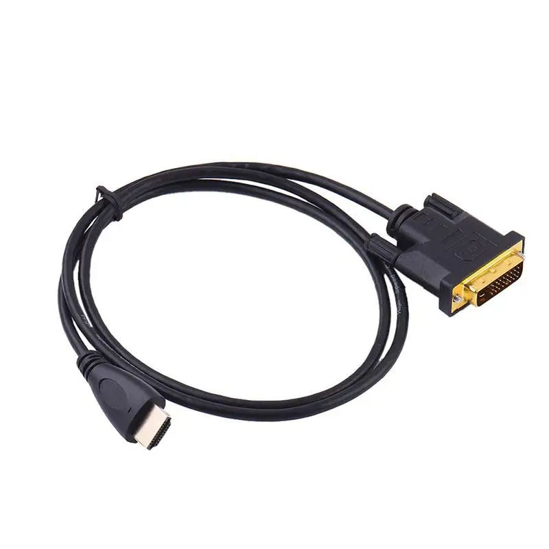 Yiwa 1 8 м HDMI к DVI D монитор дисплей Кабель адаптер с аудио выходом HD линия|Кабели HDMI| |
