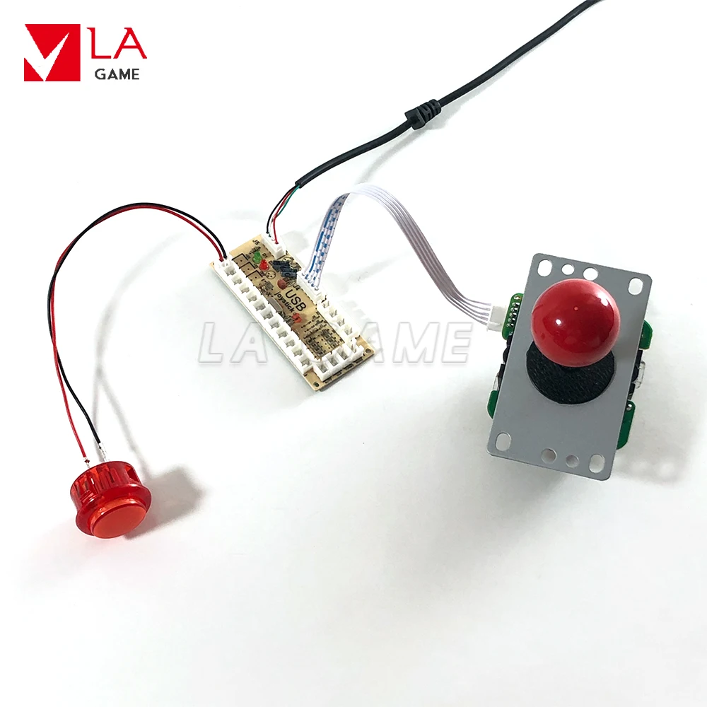 1 плеер diy kit с нулевой задержкой кодировщик к ПК Rasberry Pi копия sanwa Кнопки 30 мм 8