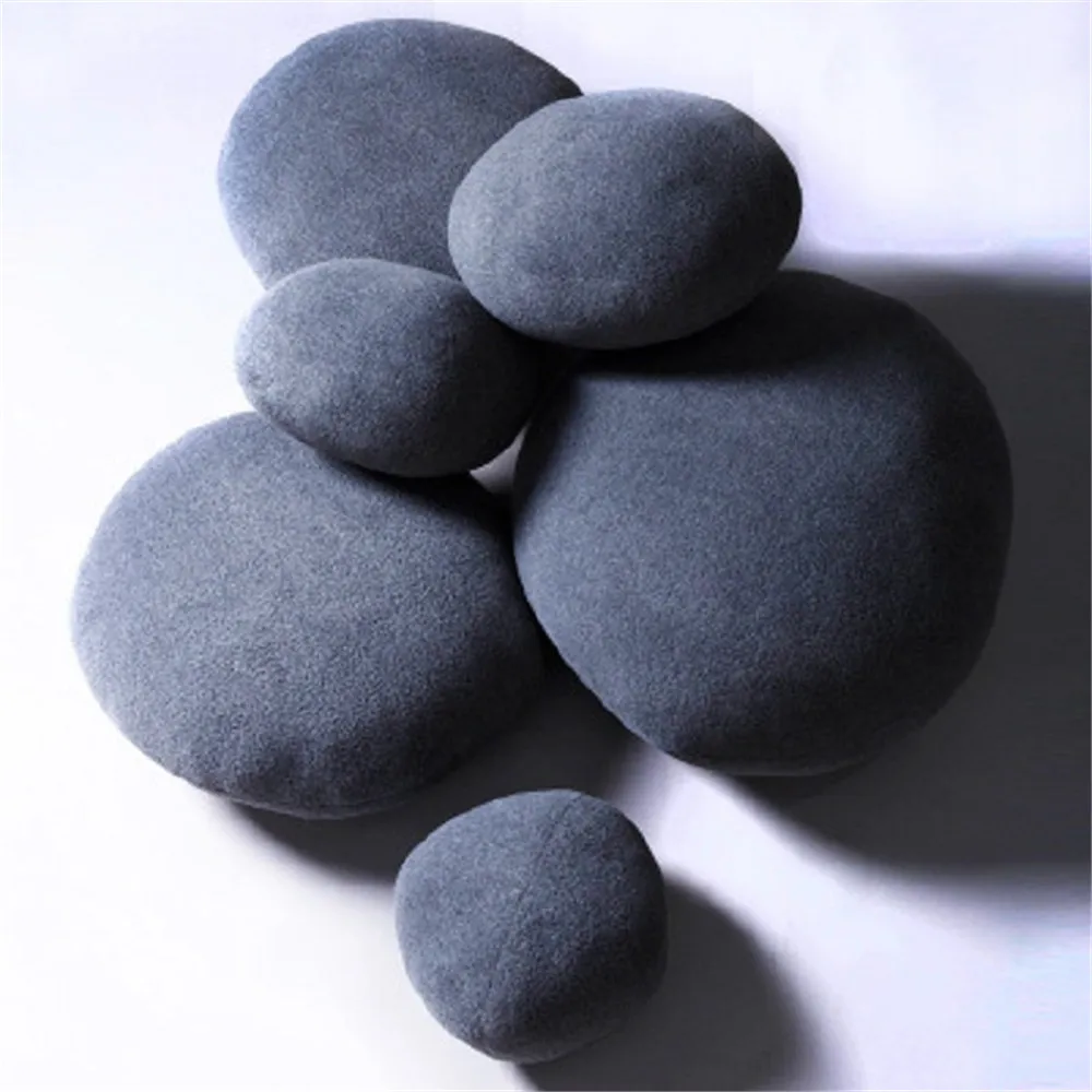 2021 новые творческие 3D моделирование стул каменный пол подушка галька