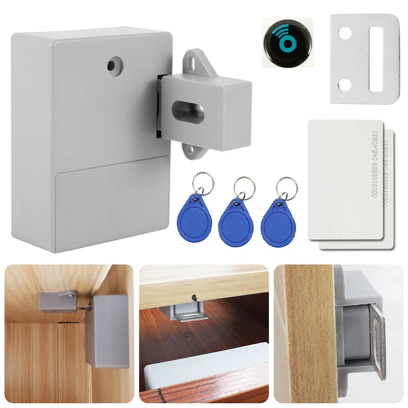 умный замок электронный дверной Электронный невидимый скрытый RFID свободный