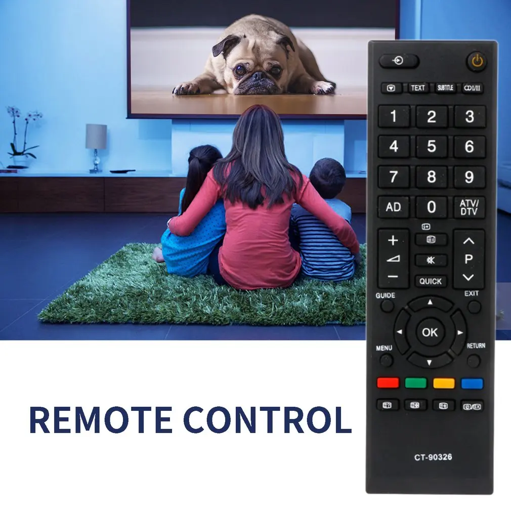 Пульт дистанционного управления для Toshiba Tv пульт на английском языке портативный