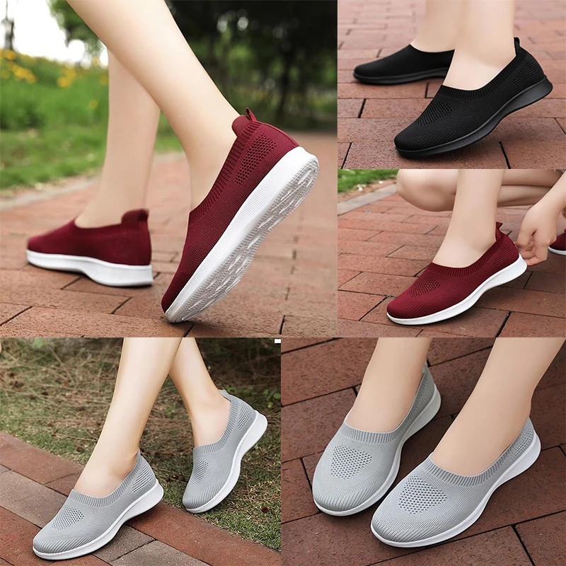 

New high quality casual cool wholesale 2020 middle-aged and old peoples casual soft sole mothers shoes 40