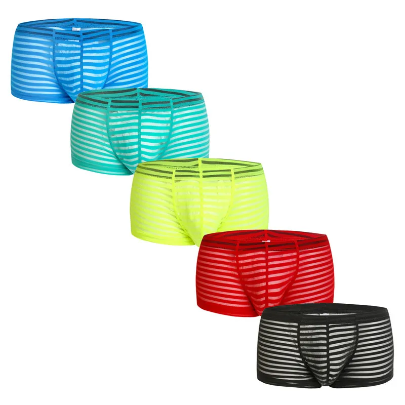 Мужское нижнее белье с низкой посадкой 5 цветов |