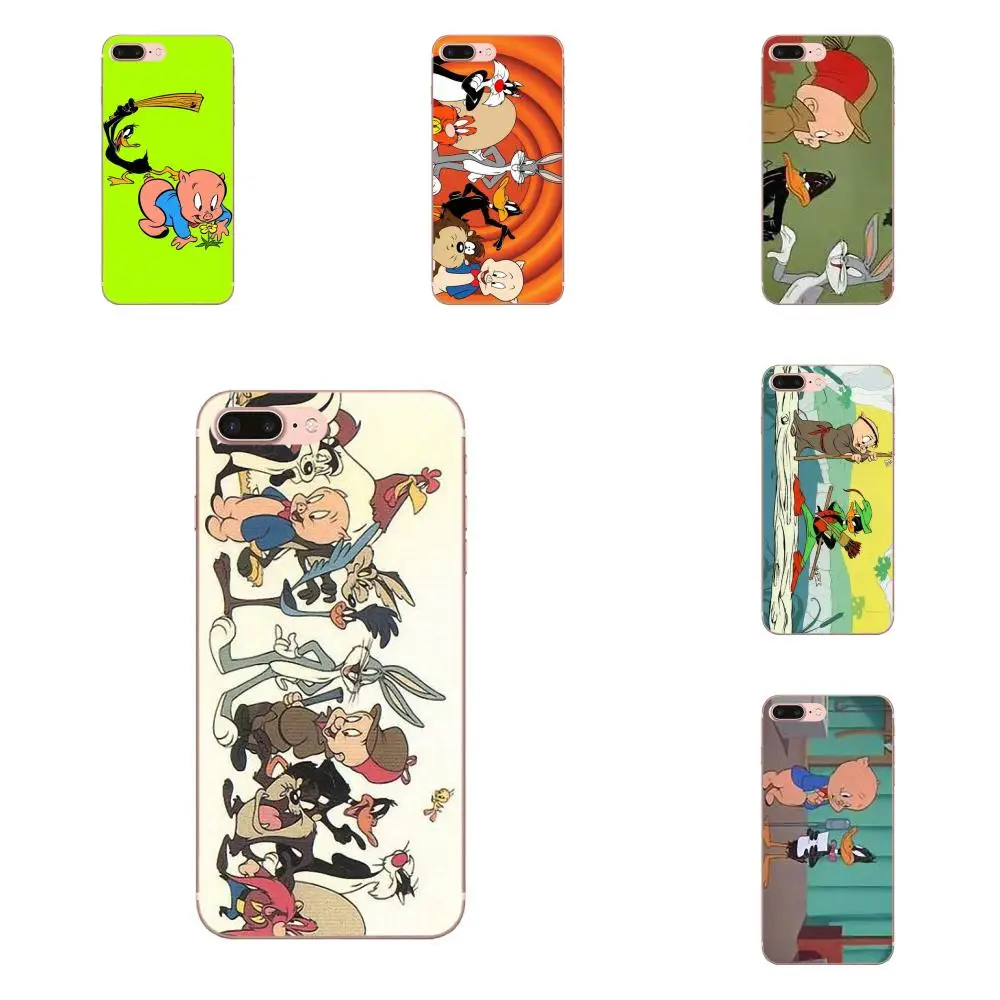 Веселые мелодии порки свиней с рисунком Багз Банни утка для Galaxy Alpha Note 10 Pro A10 A20 A20E