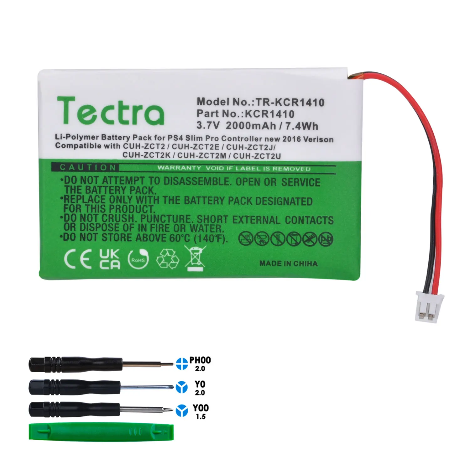 

1 шт., аккумулятор KCR1410 для SONY PS4, PS4 PRo Slim Dualshock 4 V1 V2