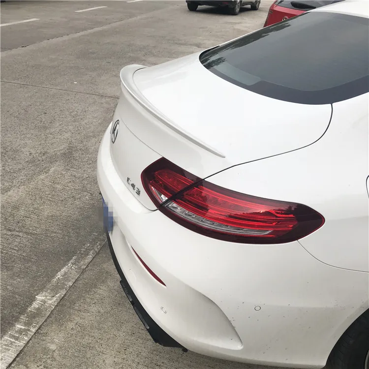 For W205 Spoiler 2015-2018 ps Mercedes-Benz C-class coupe ABS plastic Material Car Rear Wing Color | Автомобили и мотоциклы