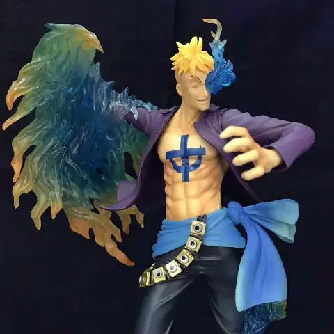 Bandai Аниме One Piece Gk Marco экшн фигурка Феникса новый мир стоящая позиция