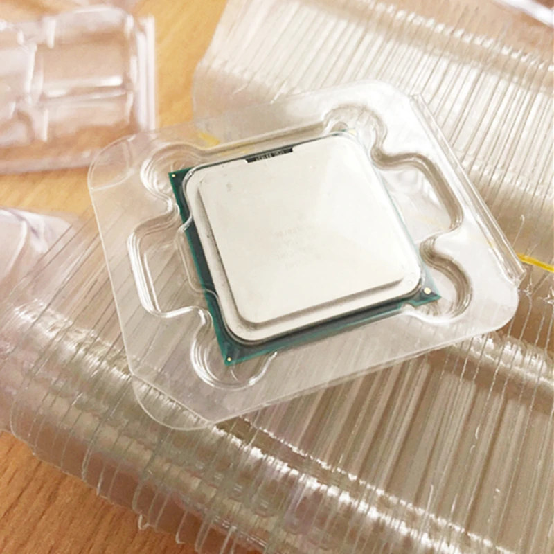 100 шт. пластиковые защитные чехлы для процессоров AMD/940/AM4 | Компьютеры и офис