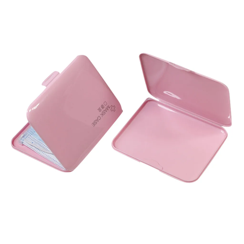 Cute melody Portable Face Masks Organizer Dustproof and Moisture-Proof Cover Holder Mask Storage Seal Box Accessories | Дом и сад