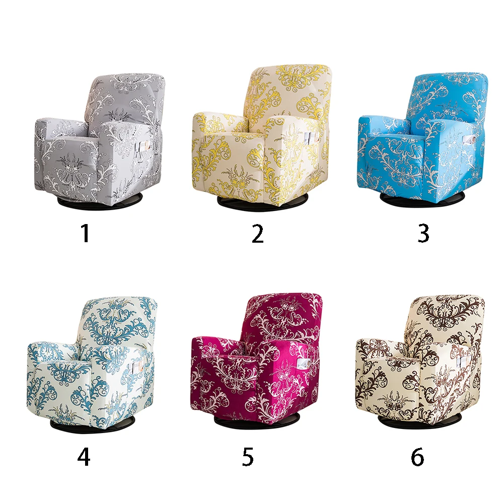 

Non Slip Decorative Sofa Cover Printed Home Elastic Fabric Stretch Anti Dirty Living Room Soft Washable Protective Furniture