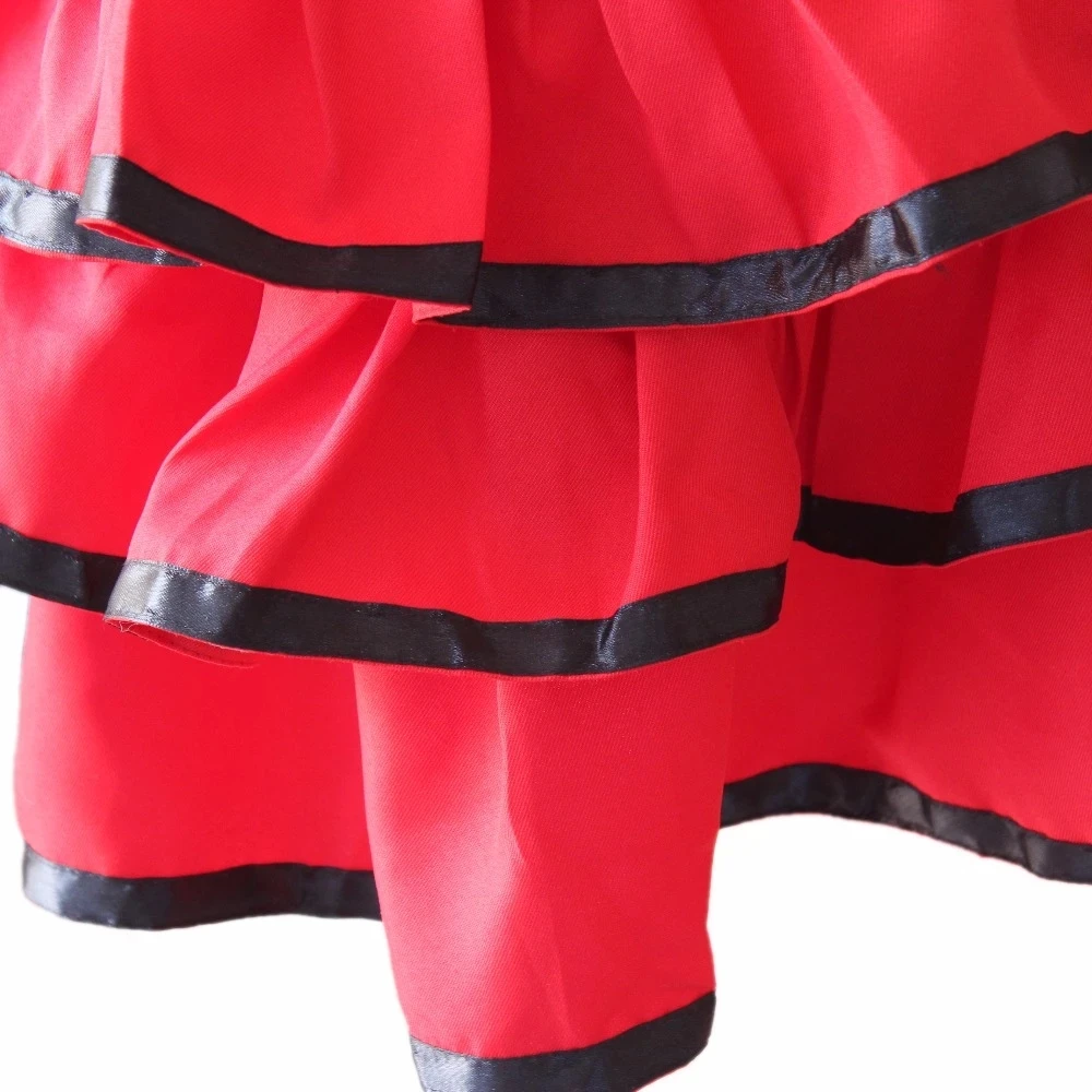 

Disfraz de Cosplay de Fate Stay Night para mujer, disfraz rojo de sable, para fiesta de Halloween