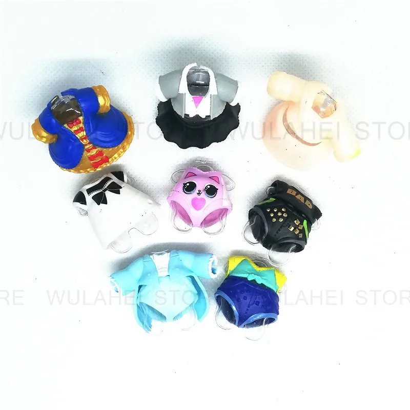 

Original LOLs Dresses Clothes for Series 5 Hairgoals 8cm Big Sister Girl Dolls with Hair Dress Clothes Kids Girls Birthday Gift