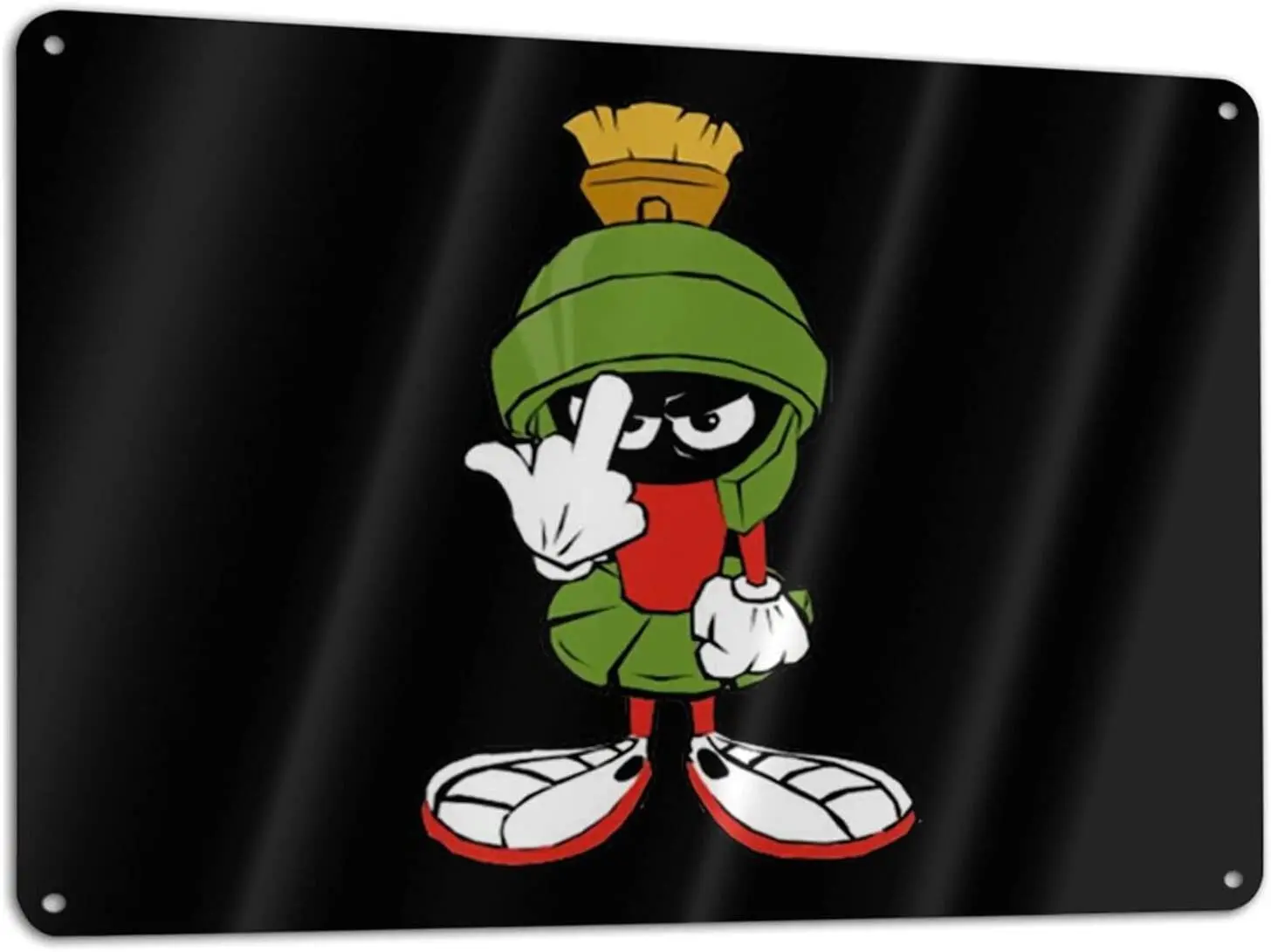 

Oxmall Marvin The Martian Tin Signs Background Vintage Metal Tin Sign for Men Women,Wall Decor for Bars,Restaurants,Cafes Pubs