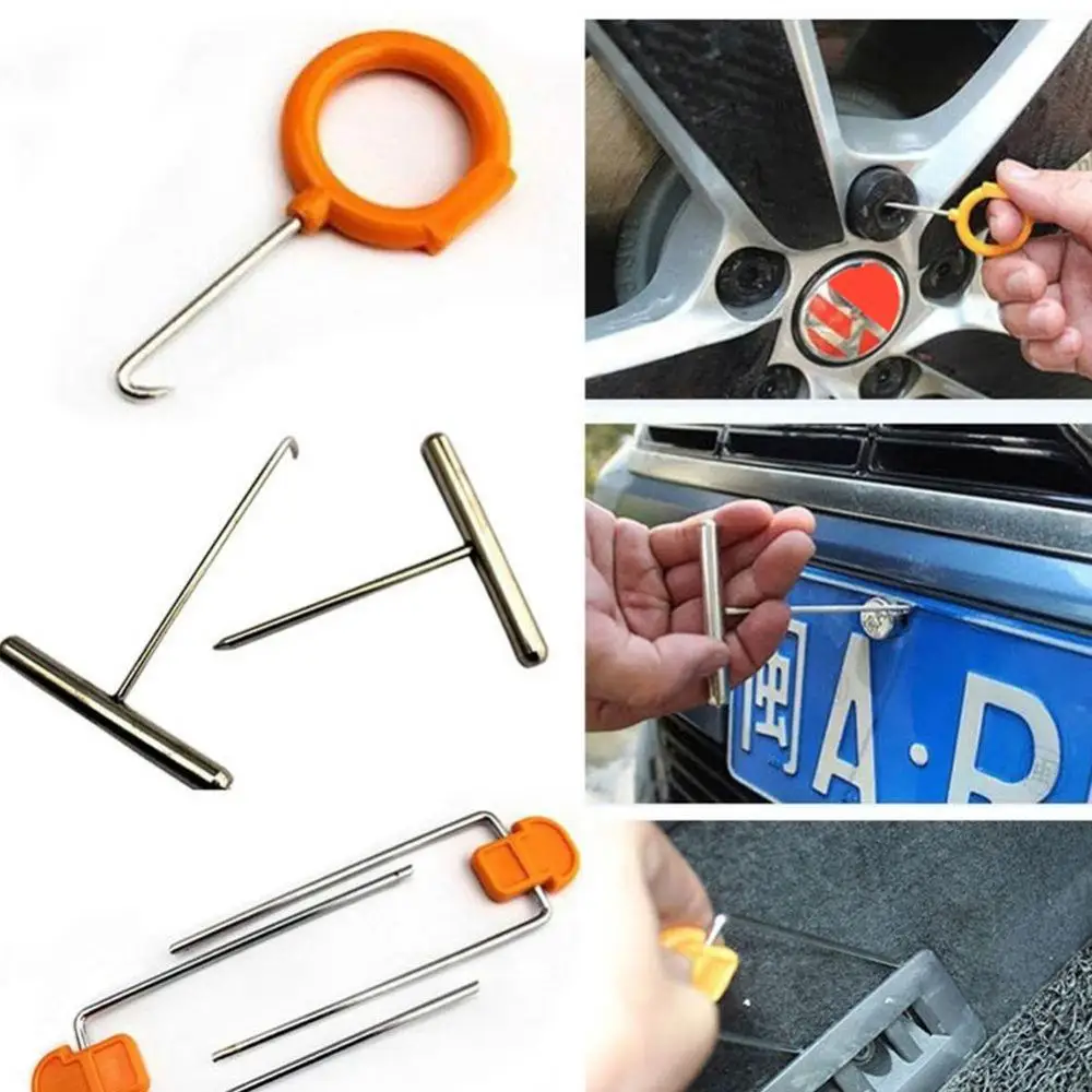 

55% Hot Sales!!! 12Pcs Plastic Auto Car Door Clip Panel Trim Radio Dash Removal Pry Tools Kit