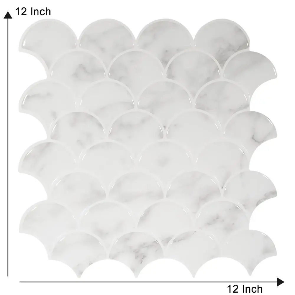 

2.5mm thickness New Pattern Wall Sticker Strong Adhesive Peel And Stick Tiles --1 sheet