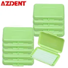 Ортодонтический воск AZDENT 10 кор.лот с яблочным вкусом, стоматологический ортодонтический воск для ортодонтических зубов, ортодонтический воск для подтяжек, десен, раздражения, ухода за полостью рта