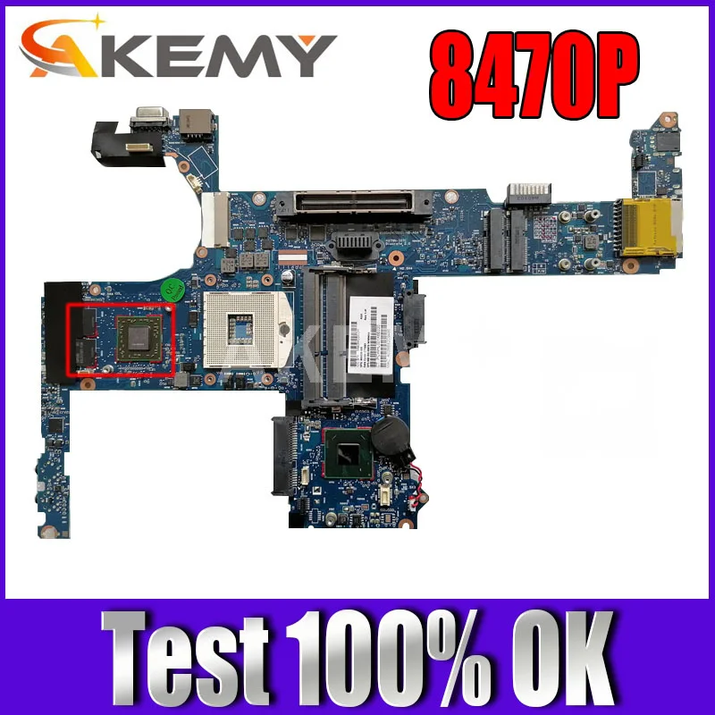 

Laptop motherboard FOR HP EliteBook 6470P 8470P 8470W Mainboard 6050A2470001 686042-001 686042-601 SLJ8A 216-0833018
