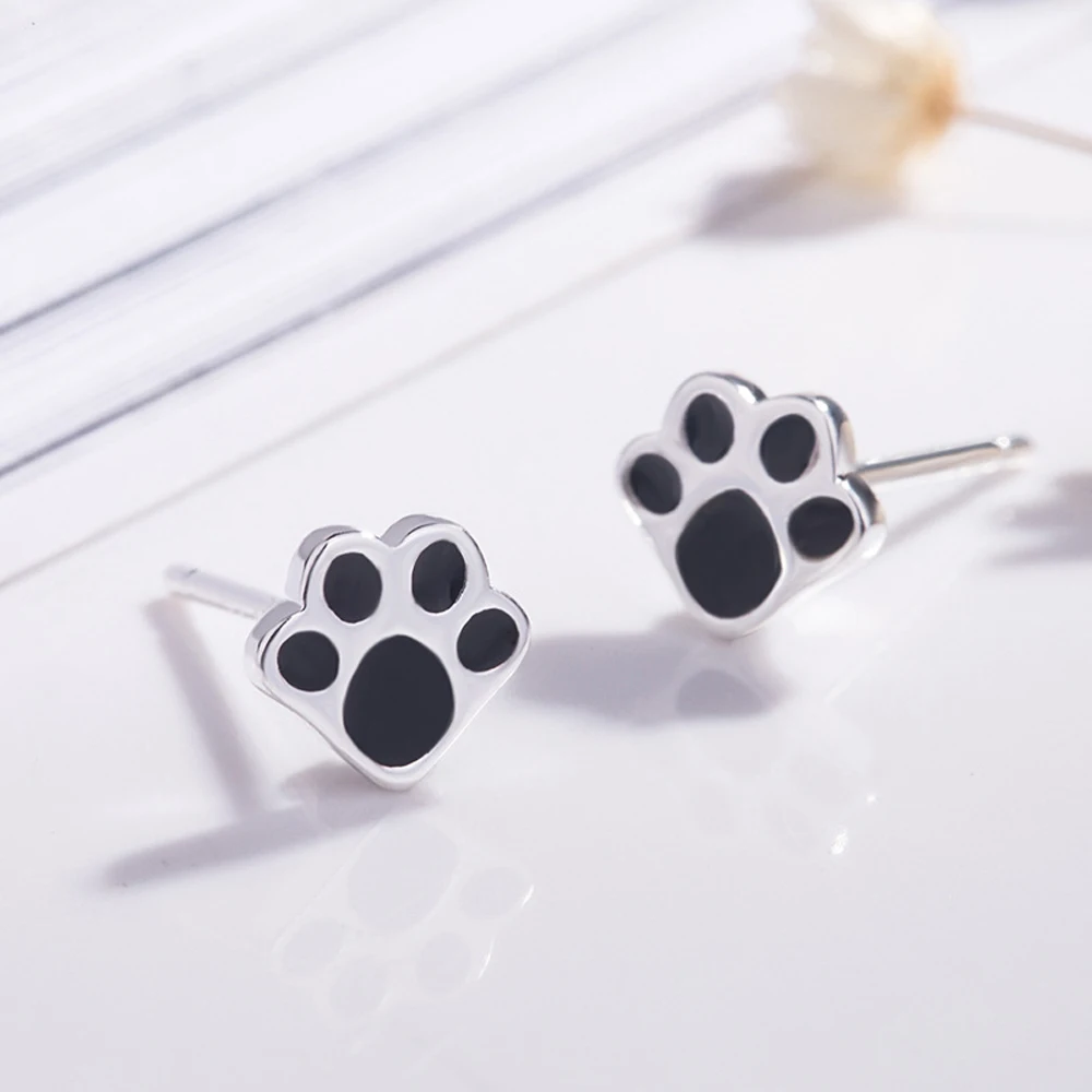 

Simple Fashion Products Sell Like Hot Cakes PAWS Earrings Lovely And Sweet South Korean Style Earring Ornaments