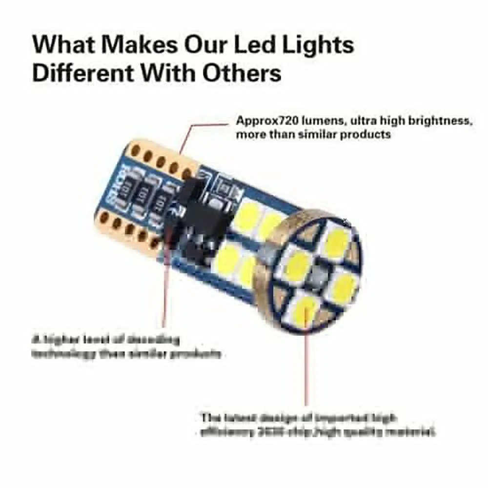 

Запчасти для бокового освещения автомобиля теплый T10 3030 12SMD свет s 10 шт. аксессуары постоянный ток светильник