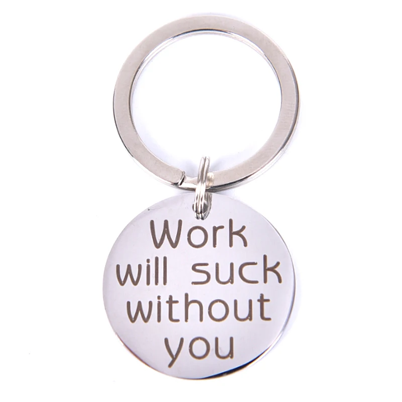 

1 шт., брелок для ключей, из нержавеющей стали