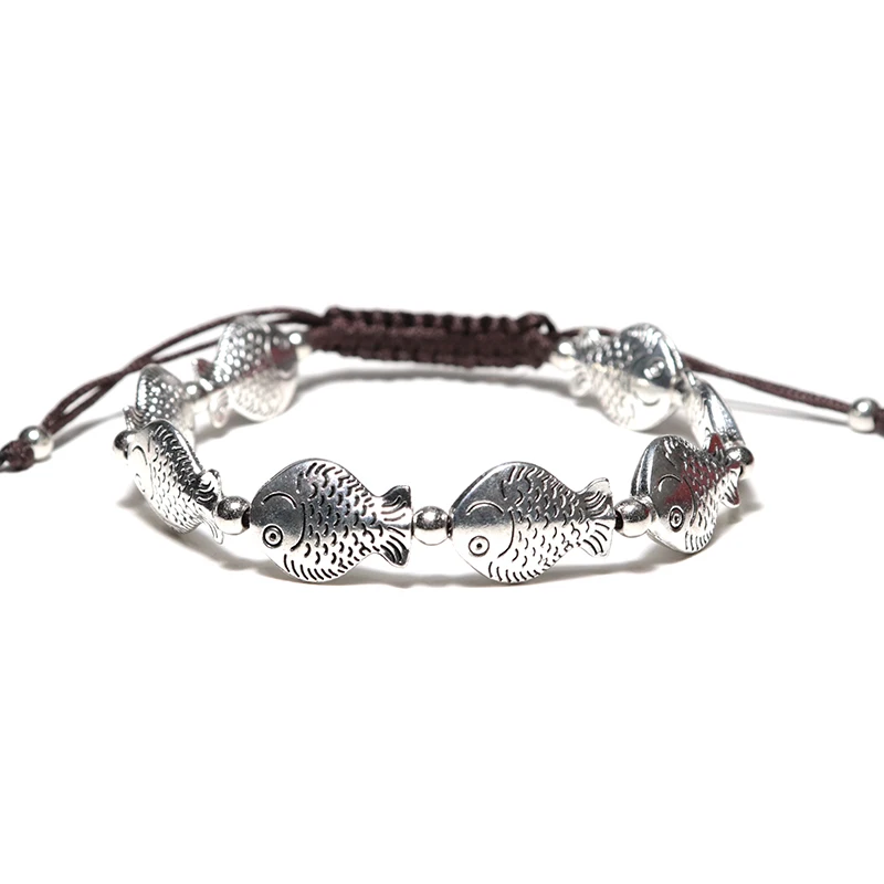 Браслет Noter с веревкой для мужчин и женщин креативный регулируемый браслет