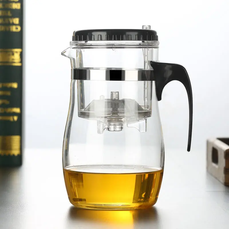 

Elegant Cup Glass Flower Tea Cup Teapot Set Filter Exquisite Cup Heat-resistant Teapot Teapot Teapot Kung Fu Flower Tea Set