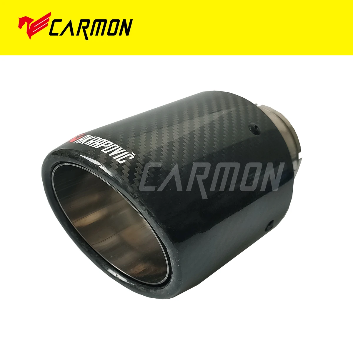 2019 новый тип вьющиеся края автомобиля Универсальный Akrapovic углеродного волокна