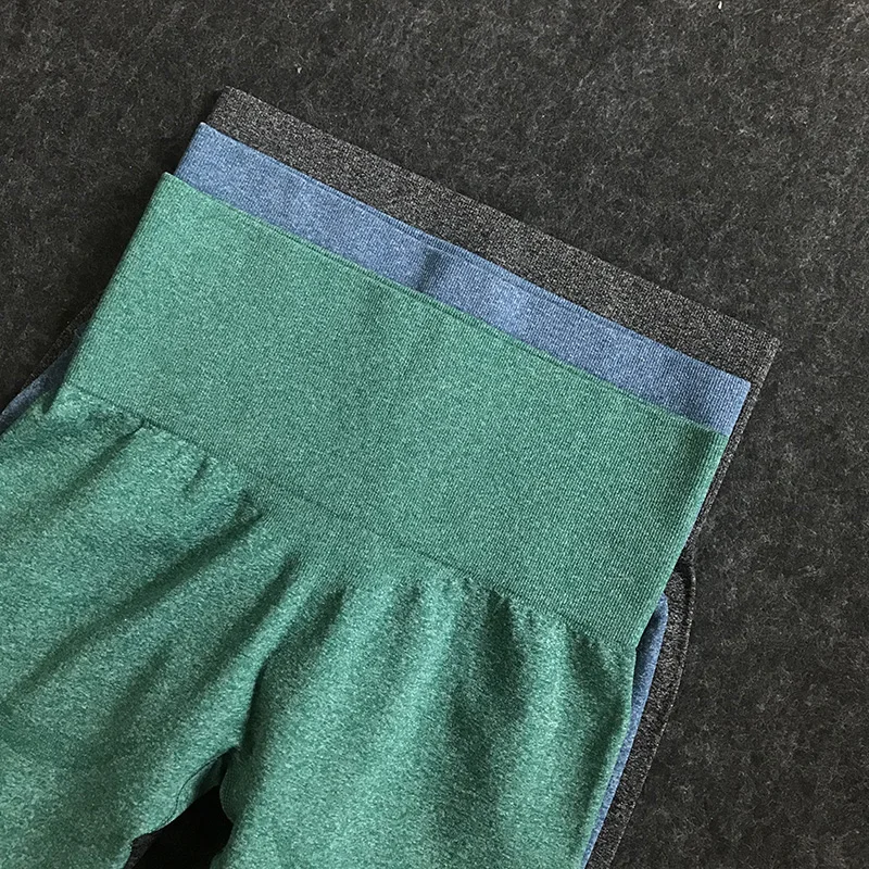 Женские спортивные шорты для йоги бесшовные леггинсы с высокой талией занятий в