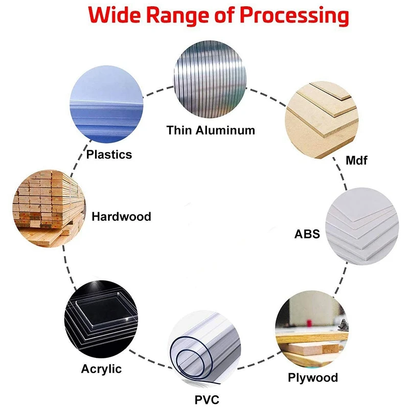 

40Pcs 3.175mm CNC Engraving Router Bits End Mill Cutter Mini PCB Carbide Router Bits Kit Set for Milling Tools
