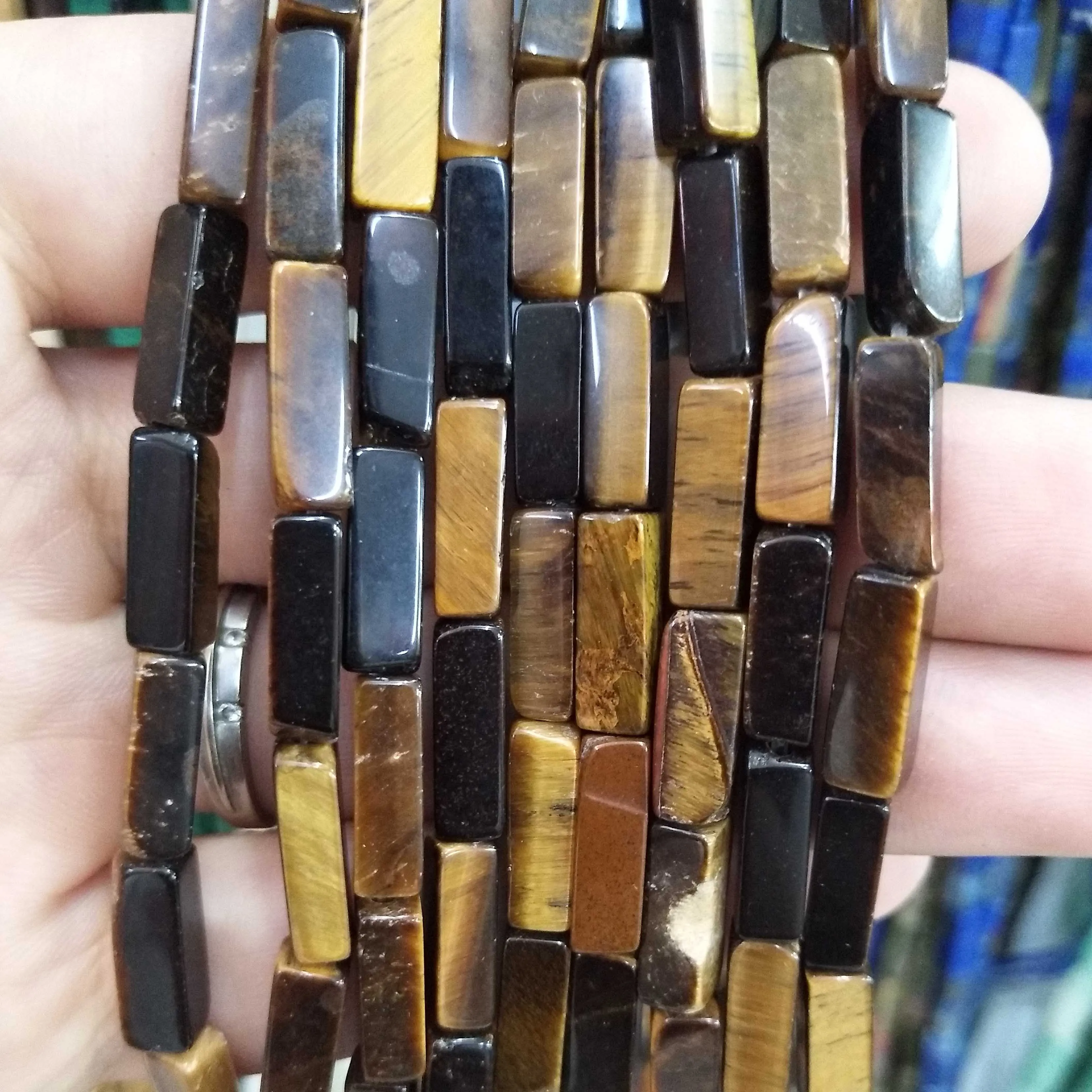 Натуральный камень квадратные тигровый глаз лазурит агат лабрадорит жасперы