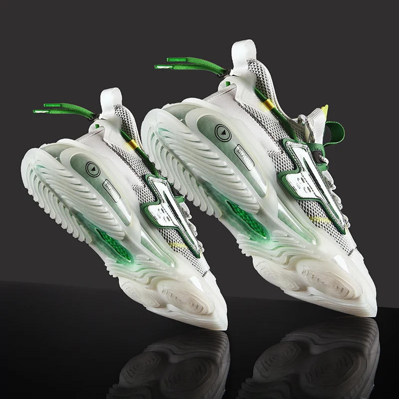 

Кроссовки для тренировок, мужская обувь для бега, удобная дышащая мужская обувь, повседневная Нескользящая и износостойкая Спортивная мужс...