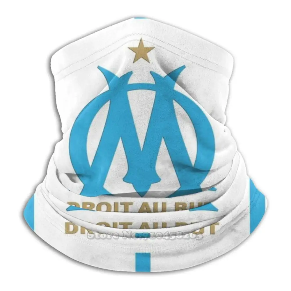 

Marseille Ultras Hooligans Fans Football France Microfiber Neck Warmer Bandana Scarf Face Mask Marseille Fans Viva La France