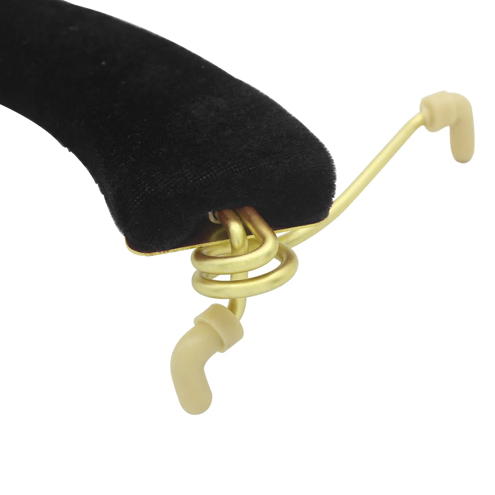 

3/4 & 4/4 Violin Color Black Shoulder Rest Padded Metal Sponge Thick Soft Violin Accessories