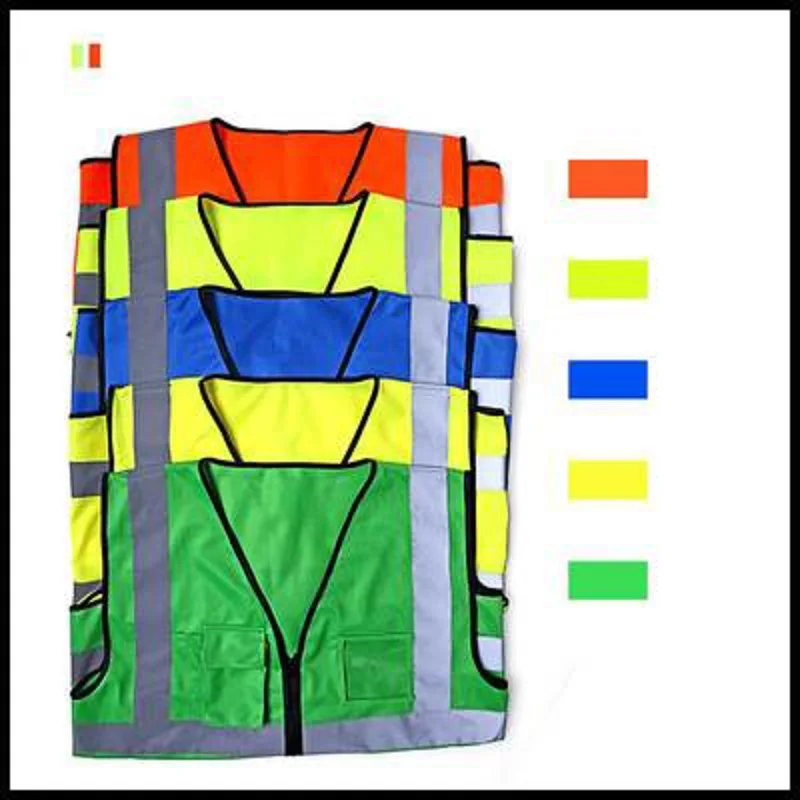 Майки больших размеров высокая видимость безопасность ночная Светоотражающая