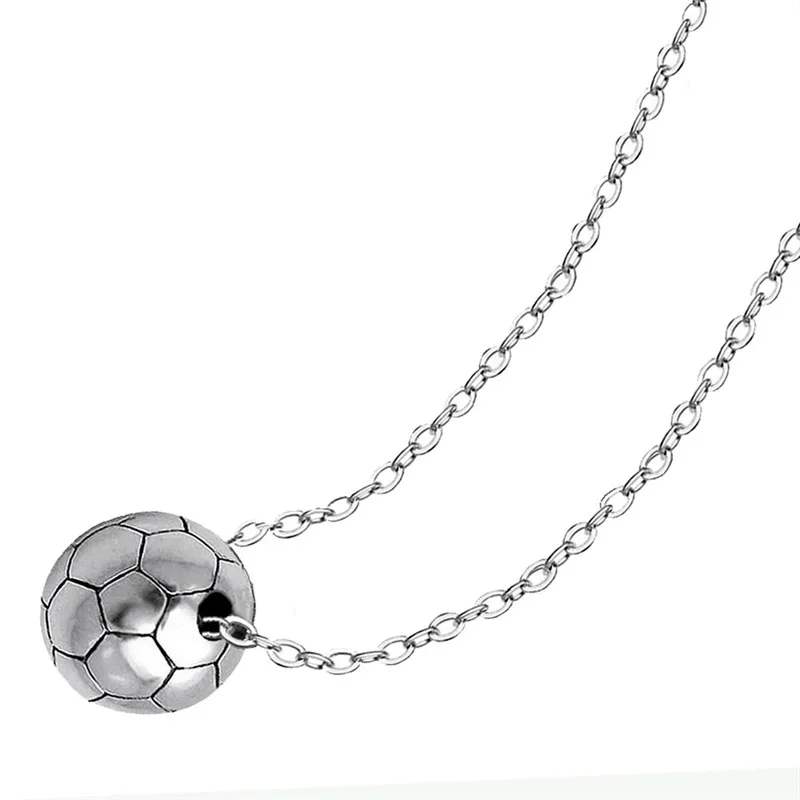 Ожерелье с подвеской для футбола спортивное ожерелье чокер подвесками женская