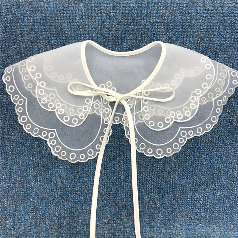 

Autumn And Winter Fake Collar For Shirt Detachable Collars Lace False Collar Doll Collar Sweater Shirt Dress Decoration