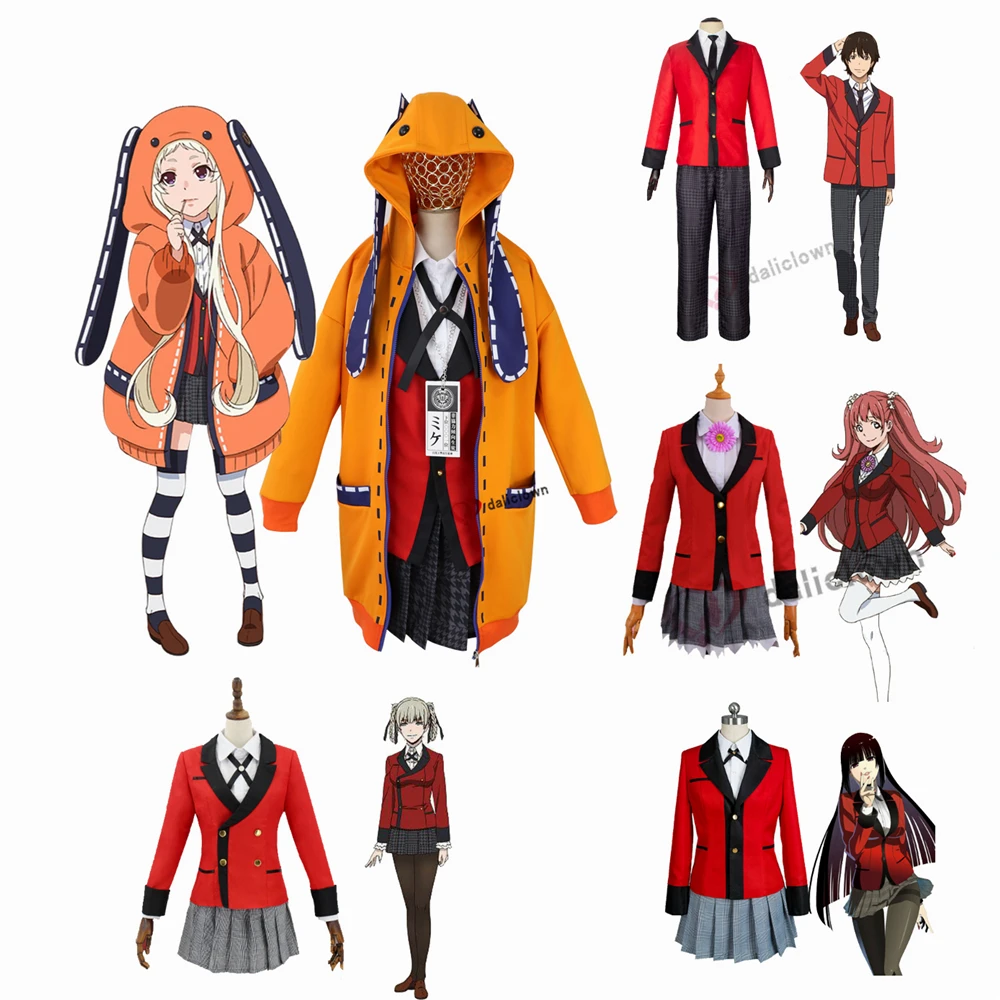Костюм для косплея аниме Kakegurui косплей костюм джабами юмеко руны йомозуки