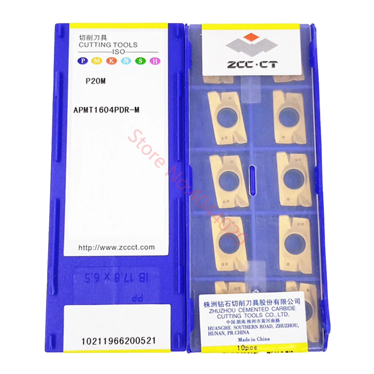 

ZCC.CT APMT11T3PDR-M P20M/APMT1604PDR-M P20M carbide inserts 10PCS