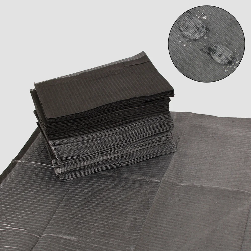 

25/125pcs Disposable Tattoo Clean Pad Tattoo Table Covers Clean Pad Patient Dental Napkins Beauty Tattoo Accessories Tattoo Bibs