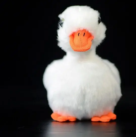 lovely white duck plush toy about 15cm soft doll baby Christmas gift h1627 | Игрушки и хобби