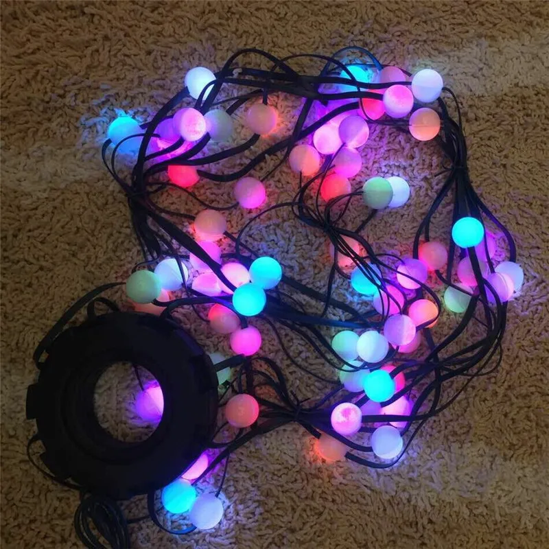 Новая декоративная гирсветильник на рождественскую елку светодиодные лампочки