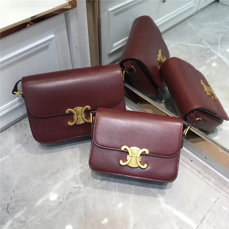 

Triumphal arch 2021 new organ small square bag single shoulder slanting fashion portable leather women's bag