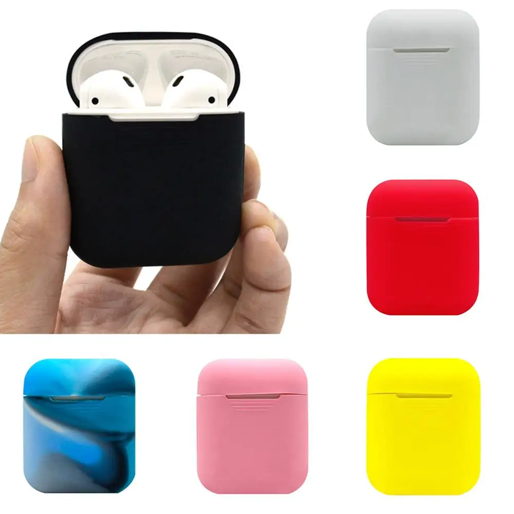 

Soft Earphone Silicone Sleeve Drop-Proof Wireless Headphone Case Shockproof Protective Cover Shockproof Case For