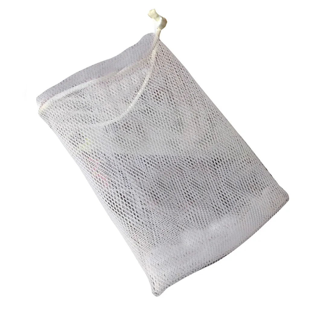 

1PCS Soap Bag Suds Maker Mesh Net Bags Sack Bath Pouches Holder Foam Maker Double-layer Net Bags Foaming Easy Bubble Soap Holder