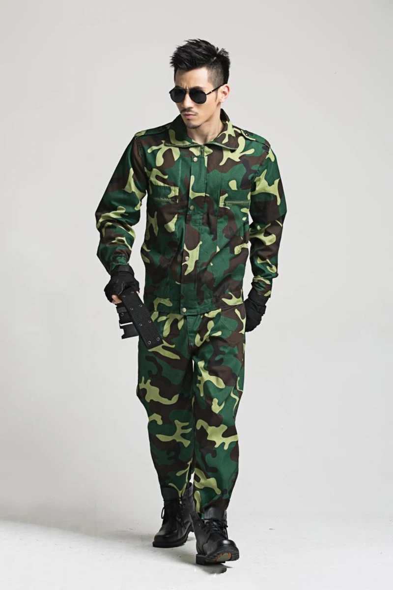 Мужской военный Камуфляжный тренировочный Тактический Костюм Cs форма для