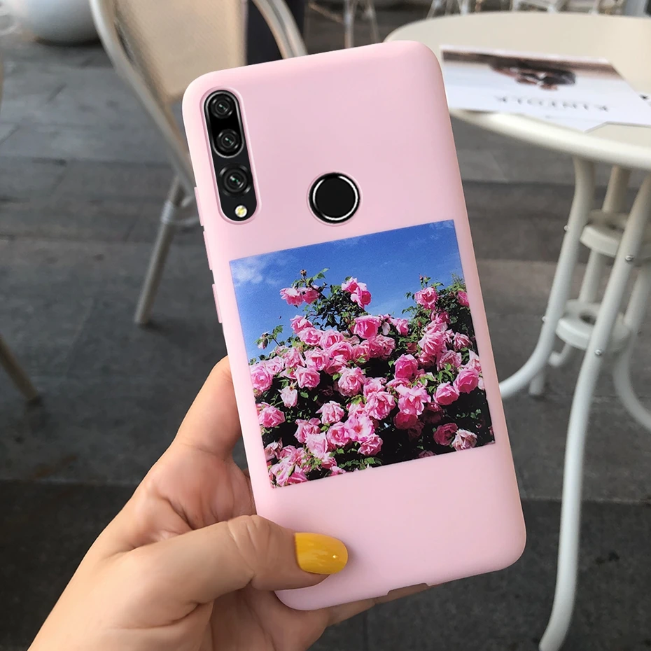 Чехол для Huawei Y9 Prime 2019 чехол P Smart Z чехлы желтые забавные с рисунком кактуса и